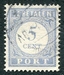 N°051-1912-PAYS BAS-5C-BLEU-GRIS 