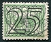 N°0355-1940-PAYS BAS-25C S 3C-VERT CLAIR 