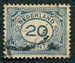 N°0105-1921-PAYS BAS-20C-BLEU 
