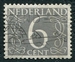 N°0611A-1953-PAYS BAS-6C-GRIS 