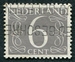 N°0611A-1953-PAYS BAS-6C-GRIS 