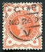 N°0091-1887-GB-REINE VICTORIA-1/2P-ROUGE 