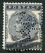 N°0071-1880-GB-REINE VICTORIA-5P-BLEU NOIR 