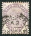 N°0077-1883-GB-REINE VICTORIA-1P1/2-VIOLET 