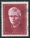 N°1633-1967-POLOGNE-CELEBRITES-MARIE CURIE-60GR 