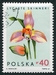 N°1465-1965-POLOGNE-FLEURS-ORCHIDEE LYCASTE SKINNERI-40GR 