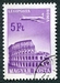 N°0289-1966-HONGRIE-AVION AU-DESSUS DE ROME-5FO 