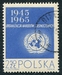 N°1482-1965-POLOGNE-20E ANNIV NATIONS UNIES-2Z50 