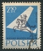 N°0922-1958-POLOGNE-COURRIER A CHEVAL-2Z50 