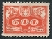 N°011-1920-POLOGNE-300F-ROUGE 