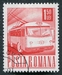 N°2356-1967-ROUMANIE-TRANSPORTS-TROLLEYBUS-1L50-ROUGE 