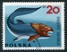 N°1506-1966-POLOGNE-POISSONS-DINICHTHYS-20GR 