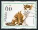 N°1335-1964-POLOGNE-CHAT TIGRE-60GR 