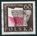 N°1566-1966-POLOGNE-COLONNE ROMANE DE TYNIEC-12E S-60GR 