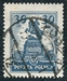 N°0318-1925-POLOGNE-STATUE DE SOBIESKI A LWOW-30G-BLEU 