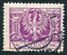 N°0283-1924-POLOGNE-AIGLE-300000M-LILAS ROSE 