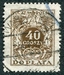 N°074-1924-POLOGNE-40G-BRUN 