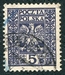 N°0346-1928-POLOGNE-AIGLE-5G-VIOLET FONCE 