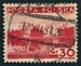 N°0384-1935-POLOGNE-CHATEAU DE MIR-30G-ROUGE 