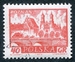 N°1055-1960-POLOGNE-VILLES-POZNAN-40GR-ROUGE 