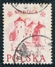 N°0674-1952-POLOGNE-CHATEAU DE NIEDZICA-1Z-ROSE ROUGE 