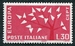 N°0873-1962-ITALIE-EUROPA-30L-ROUGE 