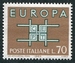 N°0896-1963-ITALIE-EUROPA-70L-BRUN VERT 