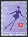 N°0941-1966-ITALIE-SPORT-PATINAGE ARTISTIQUE A TURIN-90L 