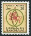 N°0959-1966-ITALIE-8EME JOURNEE DU TIMBRE-20L 
