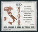 N°1053-1970-ITALIE-CENTENAIRE RATTACHEMENT ROME-50L 