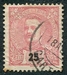 N°0131-1895-PORT-CHARLES 1ER-25R-ROSE 