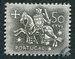 N°0777-1953-PORT-SCEAU DU ROI DENIS-50C-VIOLET NOIR S/GRIS 