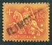 N°0781-1953-PORT-SCEAU DU ROI DENIS-1E50-ROUGE BRUN S/PAILLE 