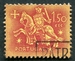 N°0781-1953-PORT-SCEAU DU ROI DENIS-1E50-ROUGE BRUN S/PAILLE 