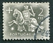 N°0782-1953-PORT-SCEAU DU ROI DENIS-2E-GRIS FONCE S/GRIS 