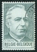 N°2347-1989-BELGIQUE-ABBE ADOLF DAENS-9F-VERT 