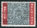 N°1271-1963-BELGIQUE-BAS RELIEF FACADE-50C 