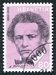 N°0913-1972-SUISSE-ARTHUR HONEGGER-80C-ROSE LILAS ET NOIR 