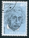 N°0912-1972-SUISSE-ALBERT EINSTEIN-40C-BLEU CLAIR ET NOIR 