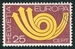 N°0924-1973-SUISSE-EUROPA-25C 
