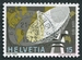 N°0921-1973-SUISSE-STATION TELECOM SATELLITE-LOECHE-15C 