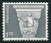 N°0919-1973-SUISSE-CHAPITEAU ROMAN-GRANDSON-1F70-GRIS 