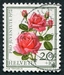 N°0915-1972-SUISSE-FLEURS-ROSE MIRACLE-20C+10C 