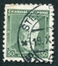 N°0267-1930-TCHECOS-PRESIDENT MASARYK-50H-VERT FONCE 