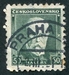 N°0267-1930-TCHECOS-PRESIDENT MASARYK-50H-VERT FONCE 