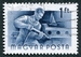 N°1168-1955-HONGRIE-METIERS-METALLURGISTE-1FO-BLEU 