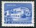 N°1340-1960-HONGRIE-CHATEAUX-SIKLOS-1FO40-BLEU FONCE 