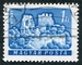 N°1339B-1960-HONGRIE-CHATEAUX-VITANY-1FO-BLEU 