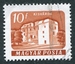 N°1335A-1960-HONGRIE-CHATEAUX-KISVARDA-10FI-ORANGE 