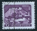 N°1395-1960-HONGRIE-CHATEAUX-SUMEG-8FI-LILAS S/BLEUTE 